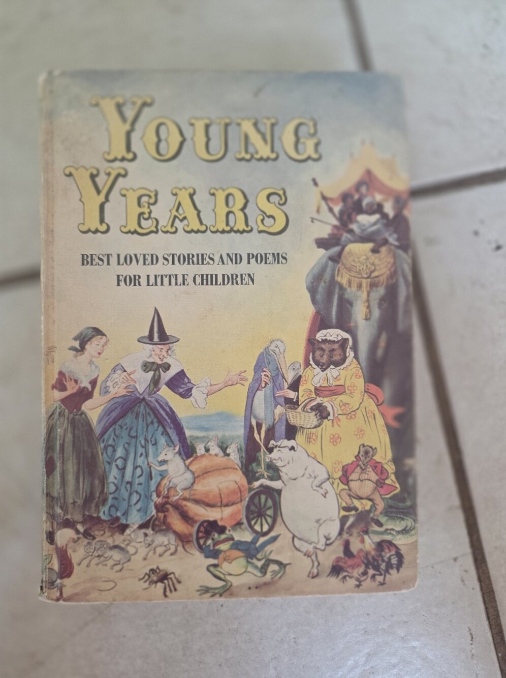Young Years book Parent Magazine Press 1971 HcBest Loved Stories & Poems